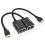 HDMI Extender by Cat5e / 6 LAN Cable 30M / 1080P(Black) 1