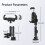 Ulefone Ulefone UAN02 Armor Mount Max Car Phone Tablet Holder(Black) 15