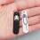 Eject Sim Card Tray Open Pins Needle Keychain Tool With Silicone Case(Red) 9