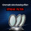 JSR Starlight Drawing Camera Lens Filter, Size:52mm(Streak Blue) 5