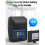 5811DD 58mm Bluetooth 4.0 Portable Thermal Bluetooth Receipt Printer, UK Plug 11
