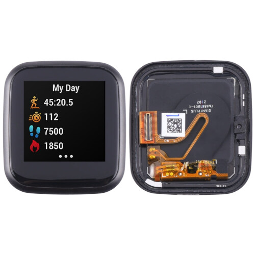 For Garmin Venu SQ Original LCD Screen with Digitizer Full Assembly(Black) 1
