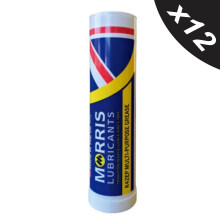 Morris Premium Lithium Multi Purpose EP2 Grease Cartridge 12x400g