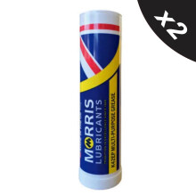 Morris Premium Lithium Multi Purpose EP2 Grease Cartridge 2x400g