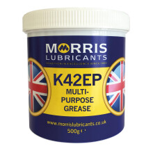 Morris K42EP General Multi Purpose Lithium EP Grease Bearings & Chassis 500g