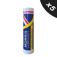 Morris Longlife Red Grease K2EP Longlife Complex Lithium Grease 5x400g