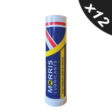 Morris Longlife Red Grease K2EP Longlife Complex Lithium Grease 12x400g