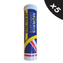 Morris K48 Moly CV Joint Grease Molybdenum Lithium Slides, Wheel Bearing 5x400g
