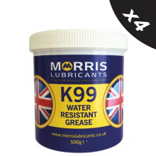 Morris K99 Water Resistant Marine Boat Grease Waterproof Glands, Bearings 4x500g