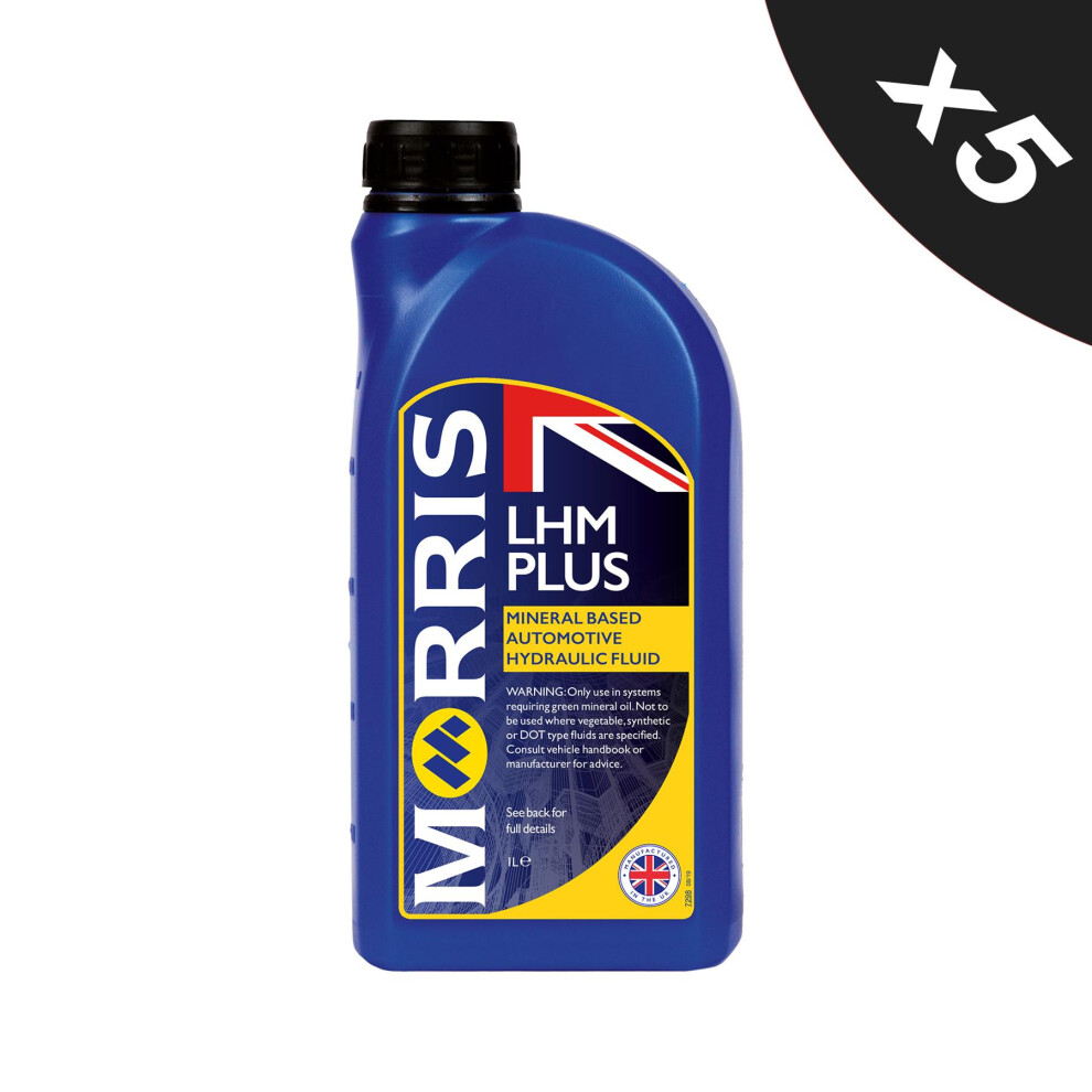 Morris Lhm Plus Suspension Fluid Suspension Fluids Automotive 5X1l 5056820510453