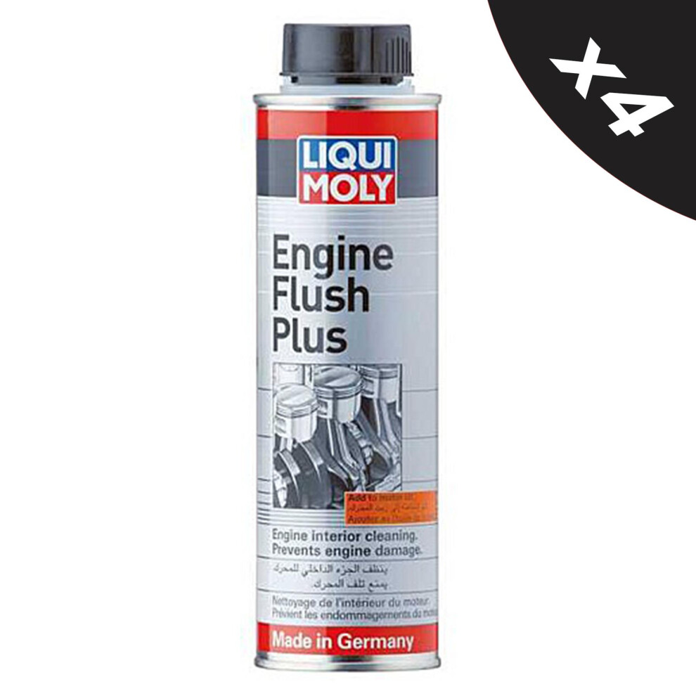 Liqui Moly Engine Flush Car Engine Oil System Cleaner Flush Petrol Diesel 4x300ml