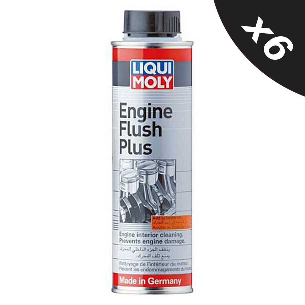 Liqui Moly Engine Flush Car Engine Oil System Cleaner Flush Petrol Diesel 6x300ml