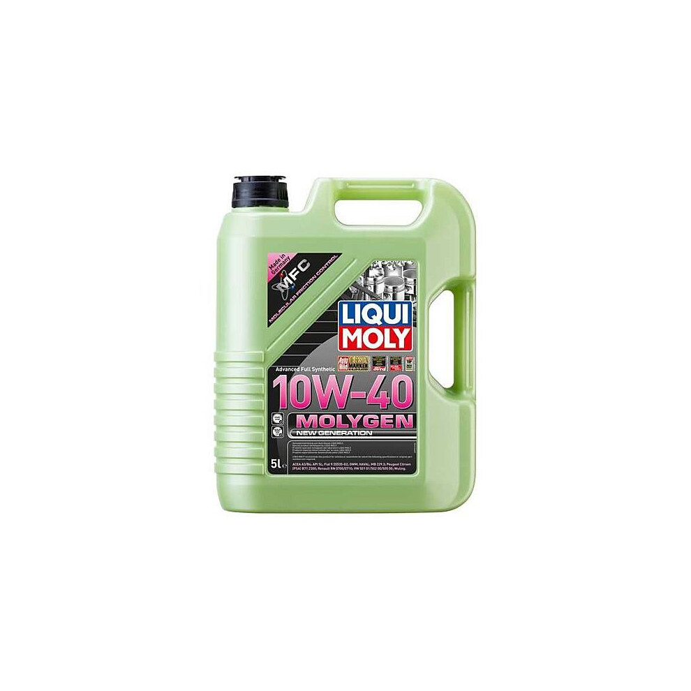 Liqui Moly Molygen Fully Synthetic High Performance 10W40 Engine Oil 5L