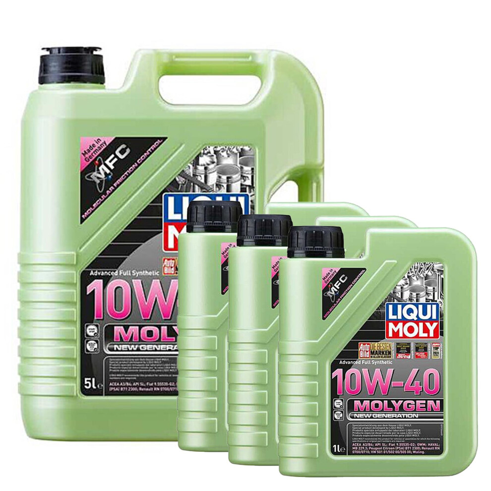 Liqui Moly Molygen Fully Synthetic High Performance 10W40 Engine Oil  8L