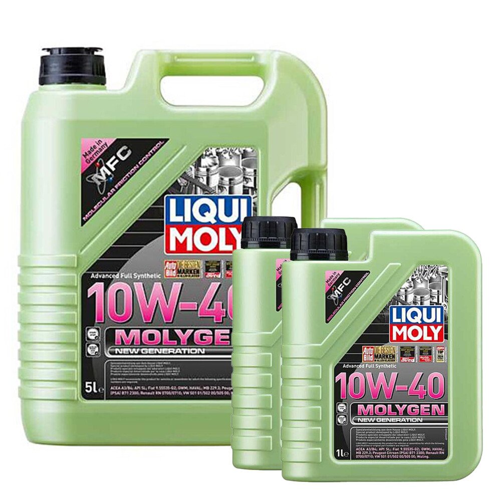 Liqui Moly Molygen Fully Synthetic High Performance 10W40 Engine Oil  7L