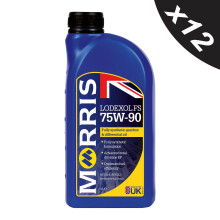 MORRIS 75W90 Fully Synthetic Gear Oil Manual Transmission Fluid API GL4/GL5 12x1L