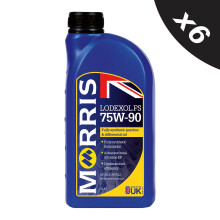 MORRIS 75W90 Fully Synthetic Gear Oil Manual Transmission Fluid API GL4/GL5 6x1L