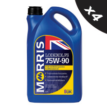 MORRIS 75W90 Fully Synthetic Gear Oil Manual Transmission Fluid API GL4/GL5 4x5L