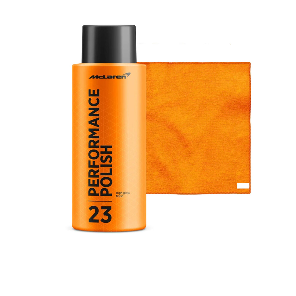 Mclaren Performance Polish (500Ml) + Standard Micro Fiber Cloth 5056820519944
