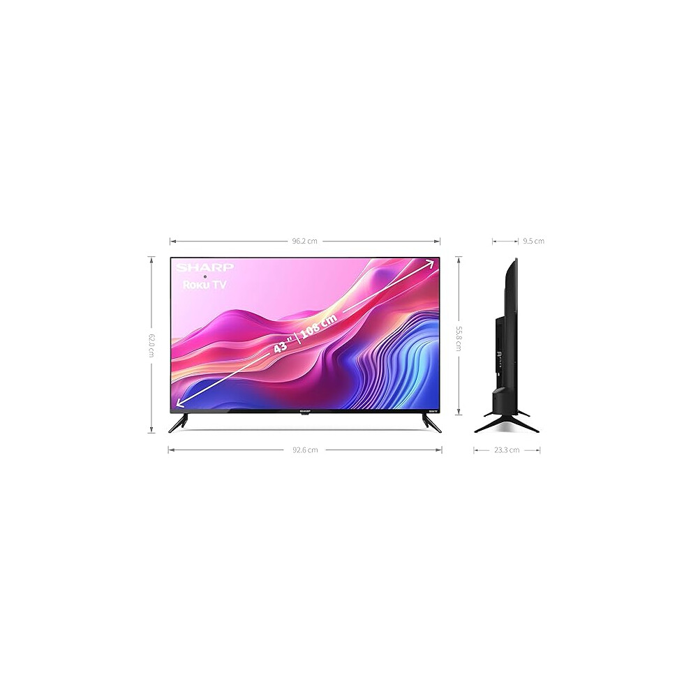 43fd6k-43inch-full-hd-smart-frameless-roku-tv-in-black-with-active-motion-200--hdr10-support--freeview-play--preinstalled-apps--3-hdmi---1-usb