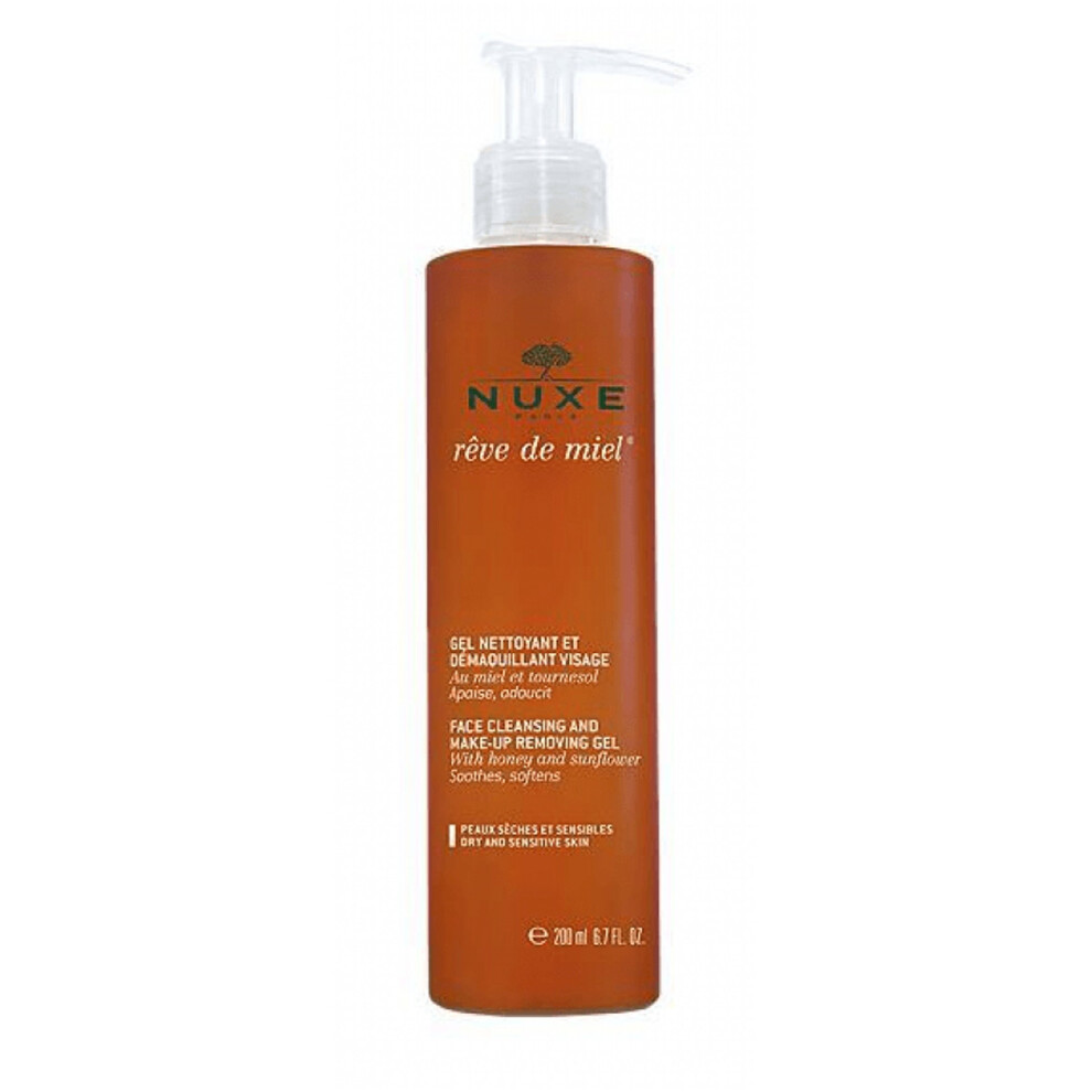 Nuxe Reve De Miel Face Cleansing & Make-Up Removing Gel 200ml