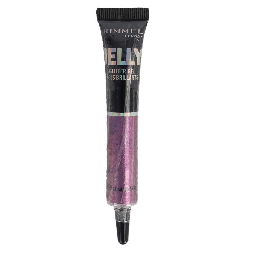 Rimmel London Rimmel Jelly Glitter Gel for Eyelids,Face,Body 11ml Purple Rain #500