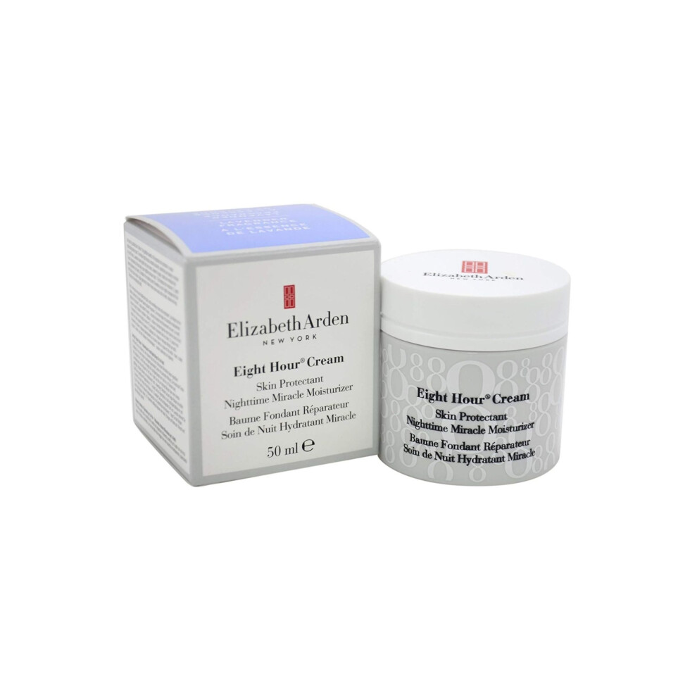 Elizabeth Arden Eight Hour Cream Nighttime Miracle Moisturizer 50ml Skin Protectant