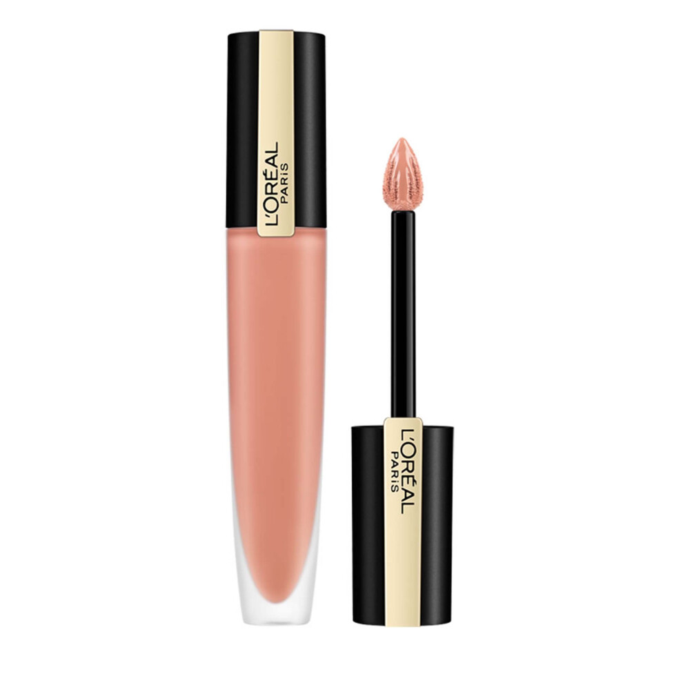 L'Oreal Rouge Signature Nude Liquid Lipstick - Shade 110 I Empower-image-OPC-P5V5Q5N-NEW