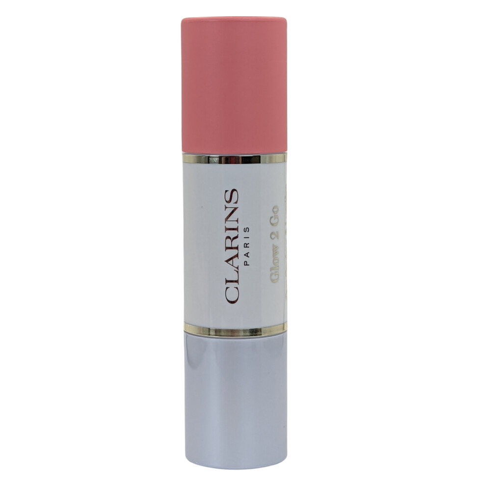 Clarins Glow 2 Go Blusher & Highlighter Duo 01 Glowy Pink