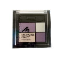 Manhattan Eyemazing Effect Eyshadow Quad Compact Long Wearing Velvet Touch