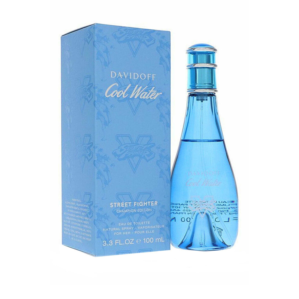 Davidoff Cool Water Summer Street Fighter Champion Edition Woman - EDT - Volume: 100 ml