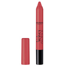Bourjois Velvet The Pencil Lipstick Peach 012 - Matte Lip Pencil with 8-Hour Wear, One-Stroke Color