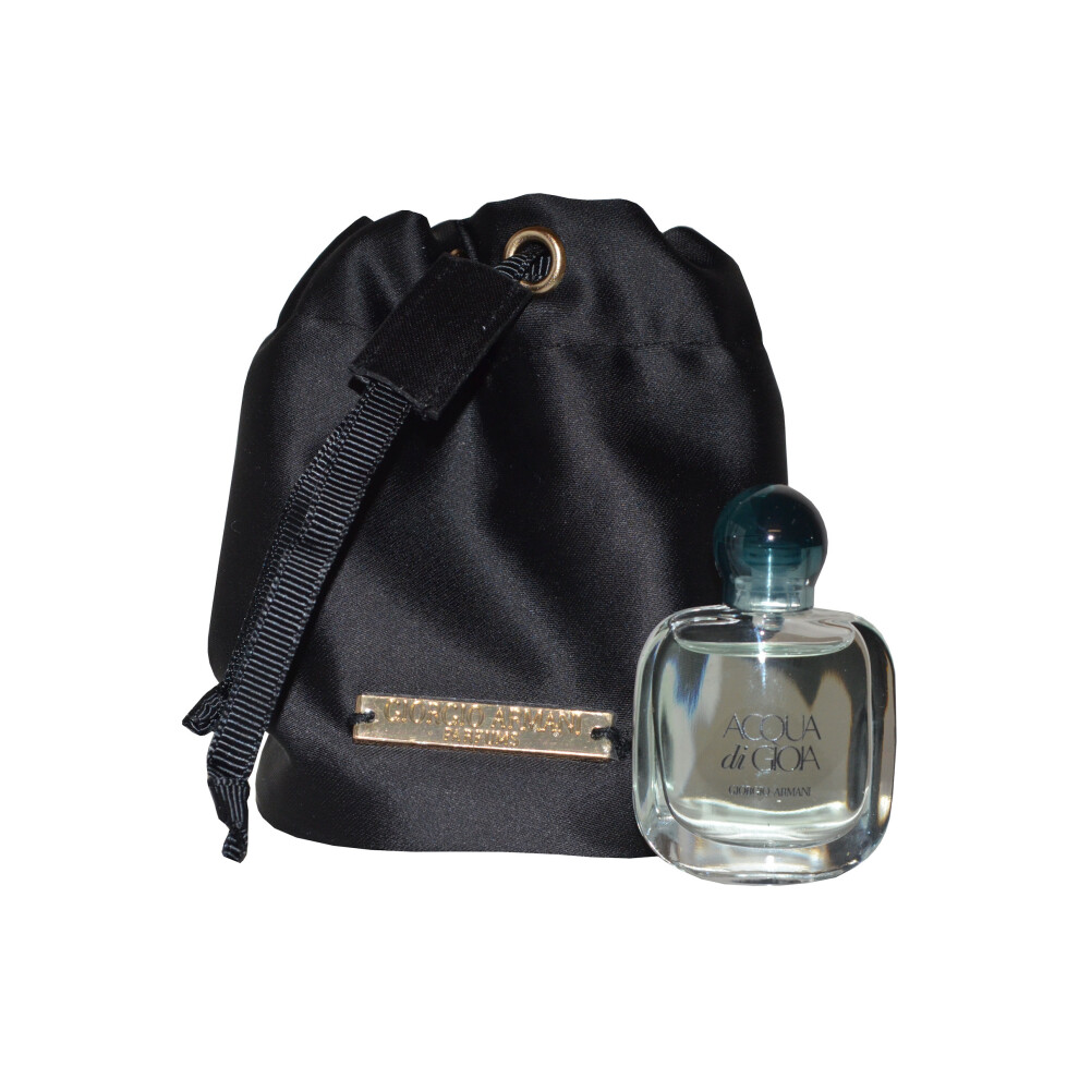 Acqua Di Gioia Armani Eau de Parfum 5ml Miniature & Black Pouch