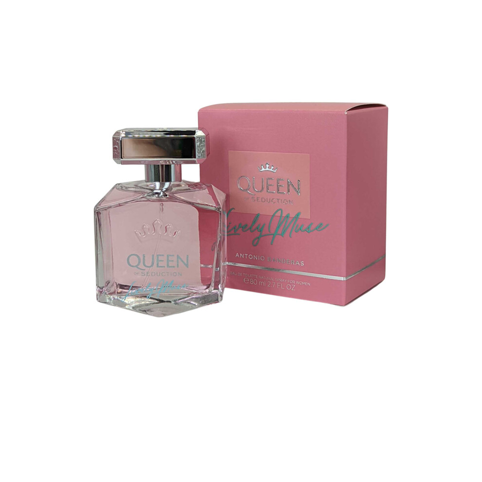 Antonio Banderas Queen of Seduction Lively Muse Eau de Toilette 80ml Spray