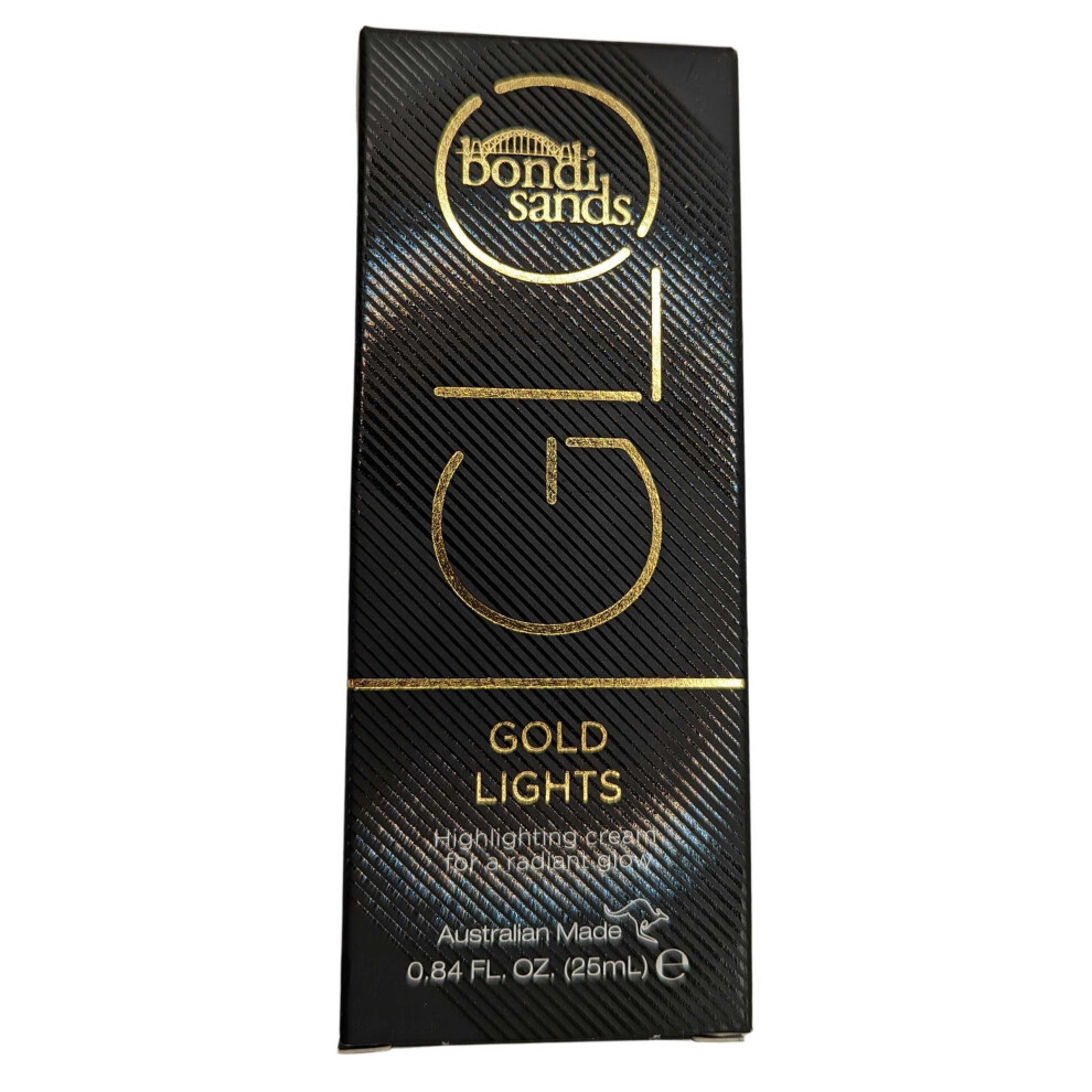 Bondi Sands Highlighting Cream for Radiant Glow 25ml Gold Lights