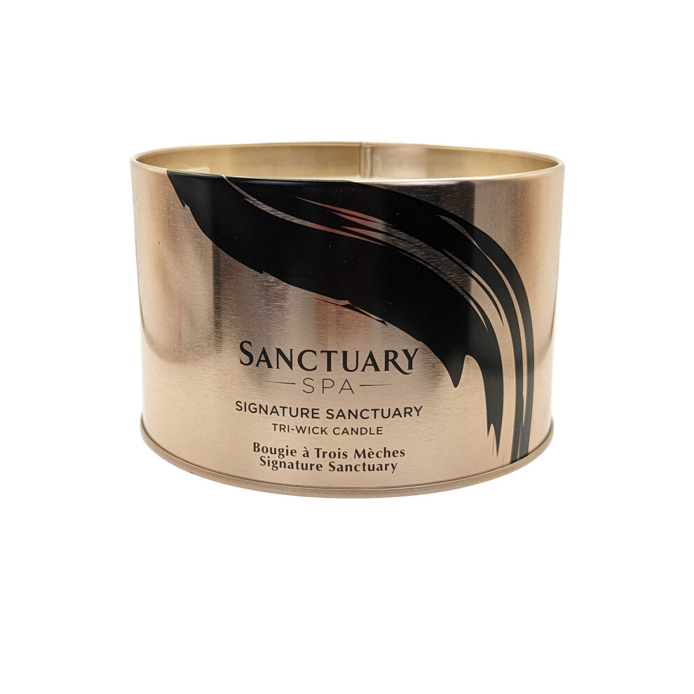 Sanctuary Spa Candle, Tri-Wick