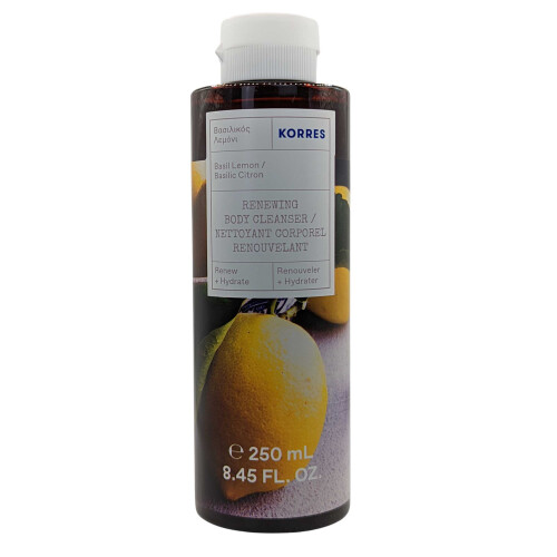 Korres KORRES Basil Lemon Renewing Body Cleanser