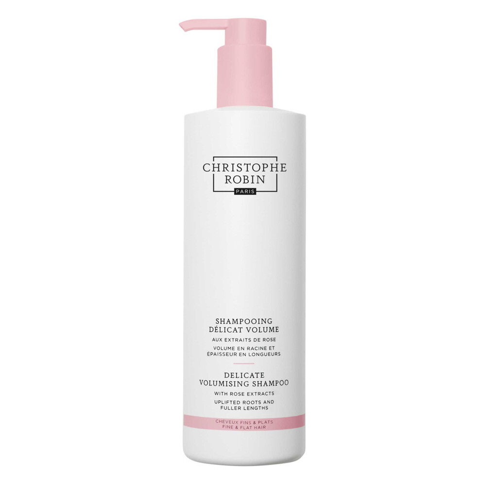 Christophe Robin - Delicate Volumising Shampoo with Rose Extracts (500 ml)