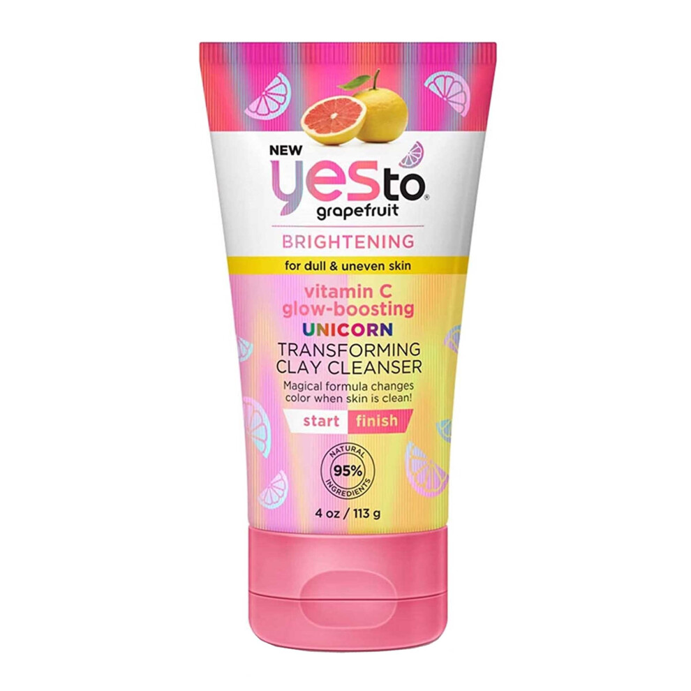 Yes To Grapefruit Vitamin C Glow-Boosting Unicorn Transforming Clay Cleanser