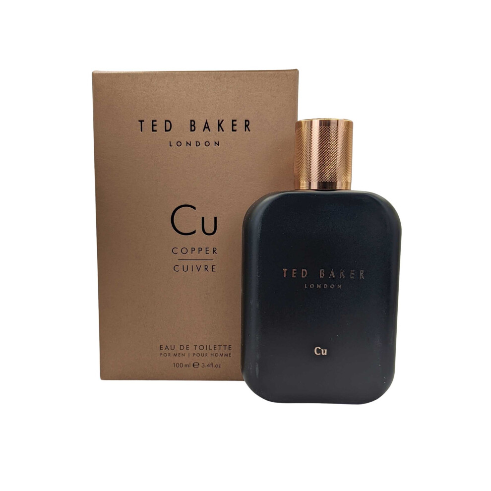 Ted Baker Tonics Cu Copper 100Ml Eau De Toilette For Men