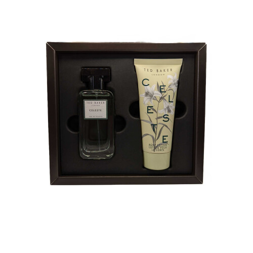 Ted Baker Ted Baker Celeste Gift Set 50ml EDT Spray + 100ml Body Lotion