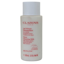 Clarins Velvet Cleansing Milk with Alpine Golden Gentian & Lemon Balm Extracts 100ml/3.3oz