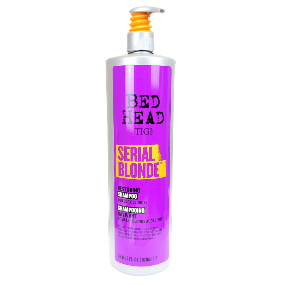 Bed Head Serial Blonde Shampoo for Damaged Blonde Hair 970ml