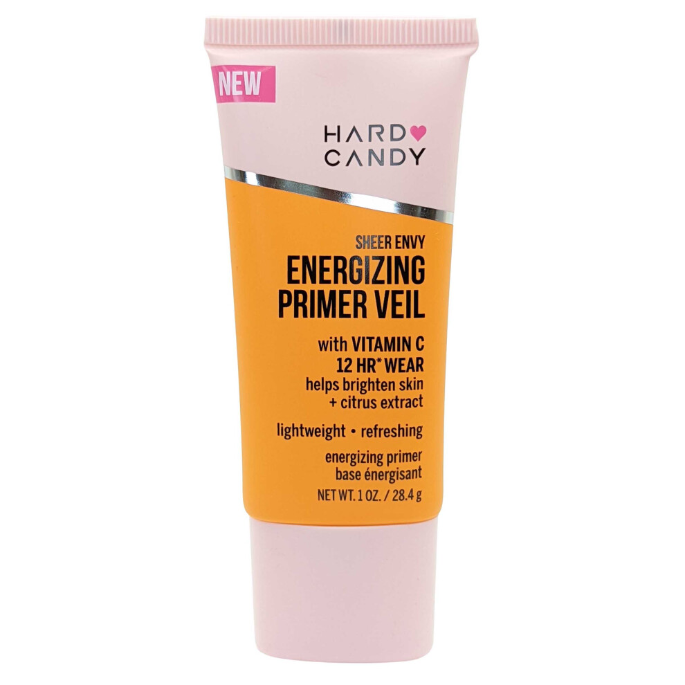 Hard Candy Sheer Envy Energizing Primer Veil 28g helps Brighten Skin
