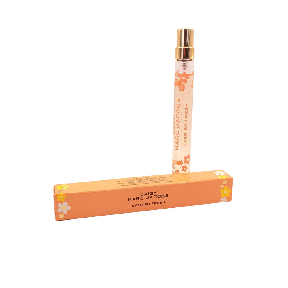 Daisy Ever So Fresh by Marc Jacobs Eau De Parfum 0.330z/10ml Spray New With Box