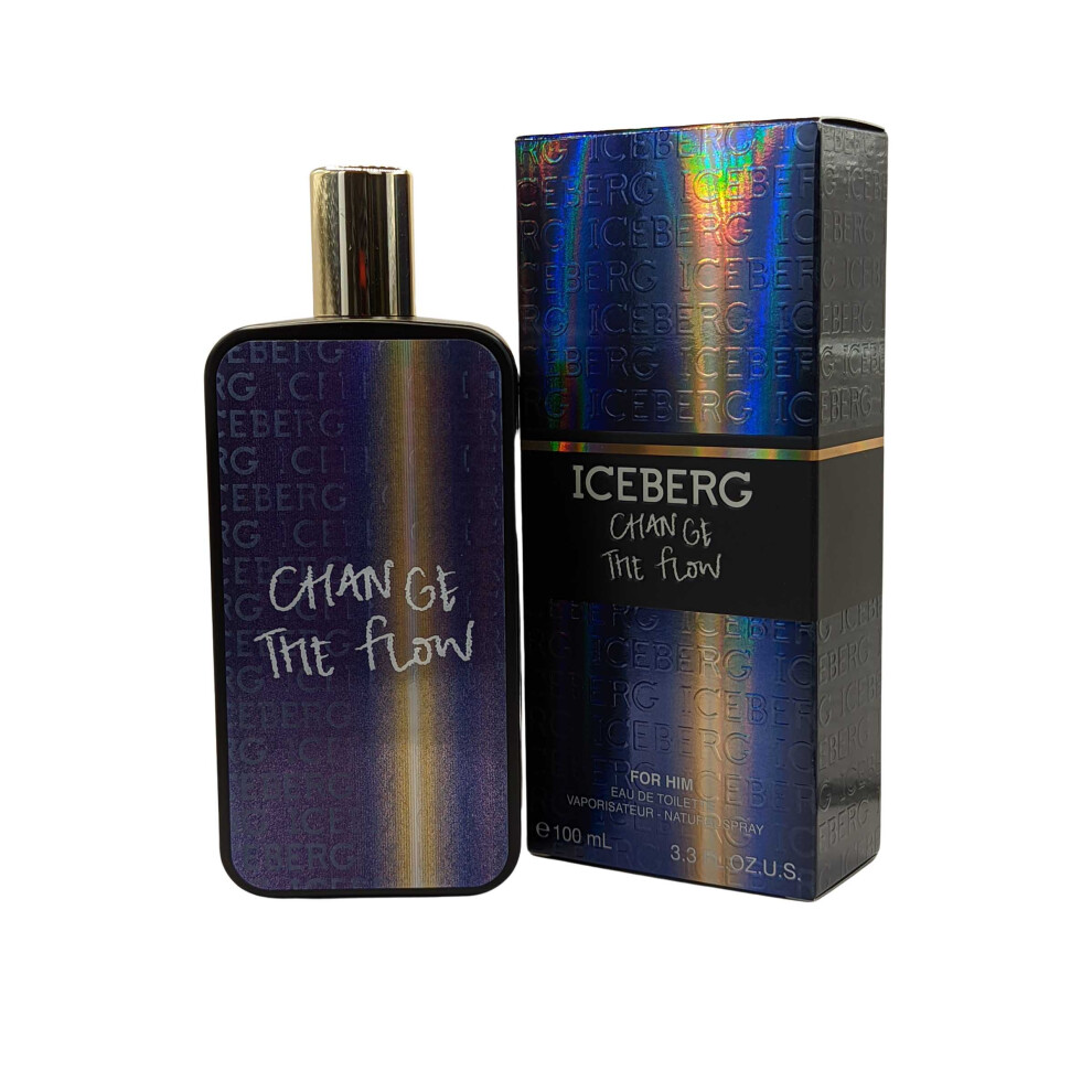 Iceberg Men's Orange Change The Flow Eau De Toilette Spray 100Ml - Image 7