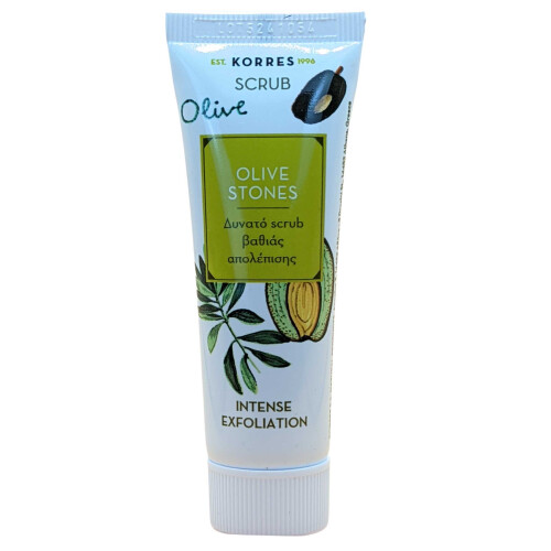 Korres Korres Face Scrub Intense Exfoliation 18ml made with Olive Stones