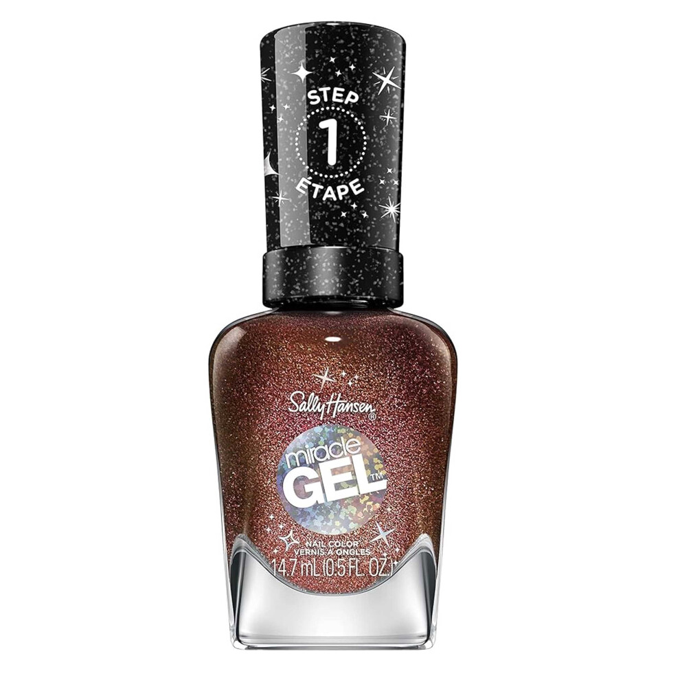 Miracle Gel Sally Hansen Nail Colour Step 1 14ml Gingerbread Manicure #910