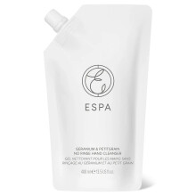 ESPA Hand Cleanser No Rinse Refill Pouch 400ml Geranium and Petitgrain