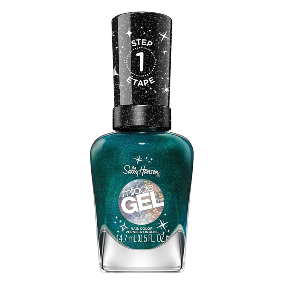 Miracle Gel Sally Hansen Nail Colour Step 1 14ml Shine Bright Like a Menorah #915